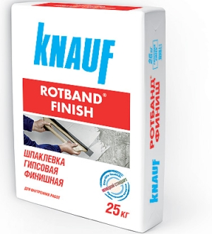 Ротбанд финиш, шпаклевка финишная гипсовая, 25кг кнауф Ротбанд финиш, шпаклевка финишная гипсовая, 25кг кнауф